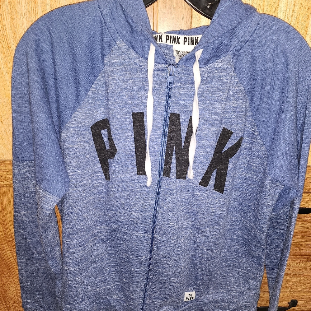 3 for $20 Pink Zip-Up Hoodie sz. M
